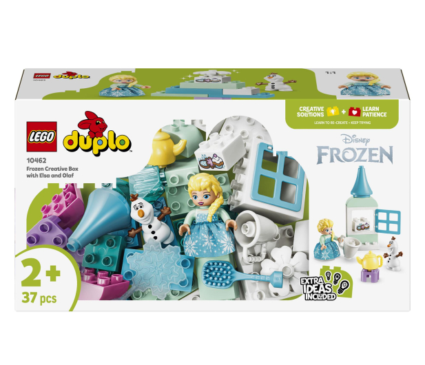 LEGO DUPLO DISNEY 10462 Kraina Lodu Kreatywne pudełko z Elzą i Ol - 1529684 - zdjęcie